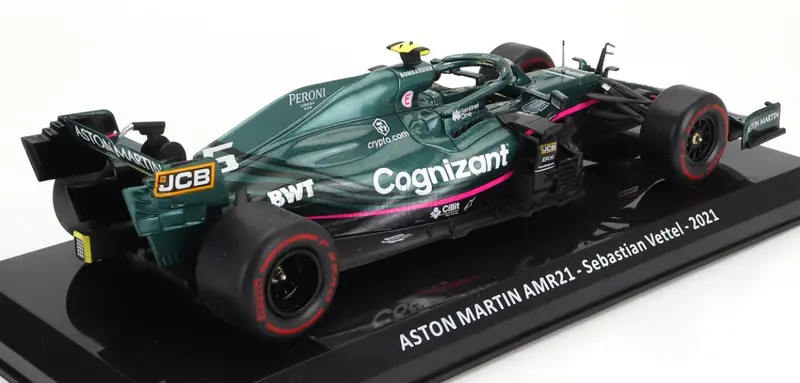1:24 2021 Sebastian Vettel -- #5 Aston Martin Amr21 -- Atlas/Edicola F1 2