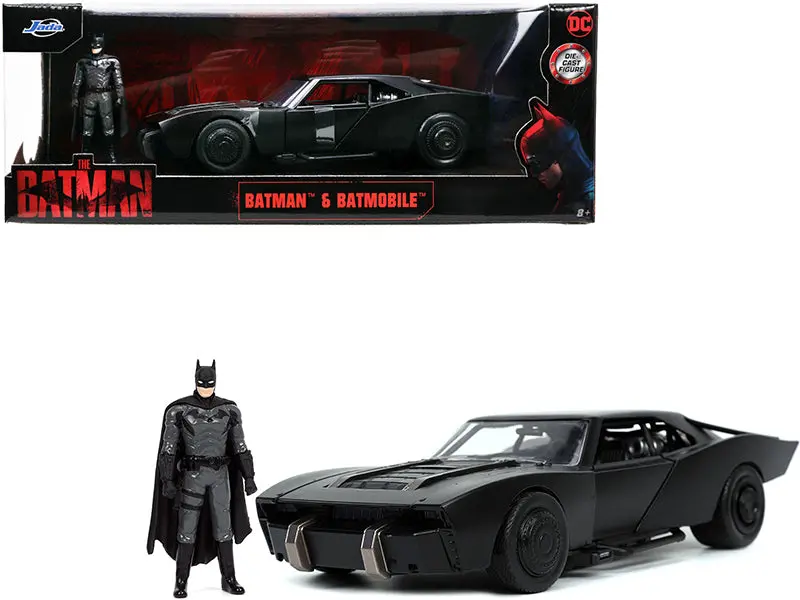 1:24 2022 Batmobile W/Batman Figurine -- The Batman -- Jada 1