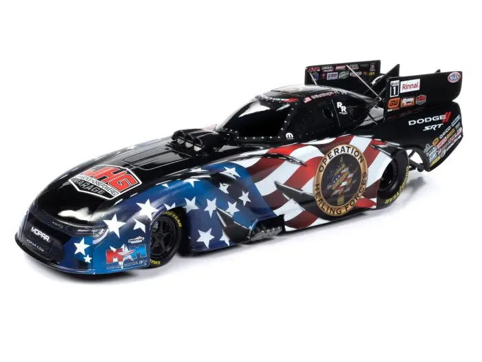 1:24 2023 Matt Hagan -- Operation Healing Force -- Dodge Funny Car -- Auto World 1
