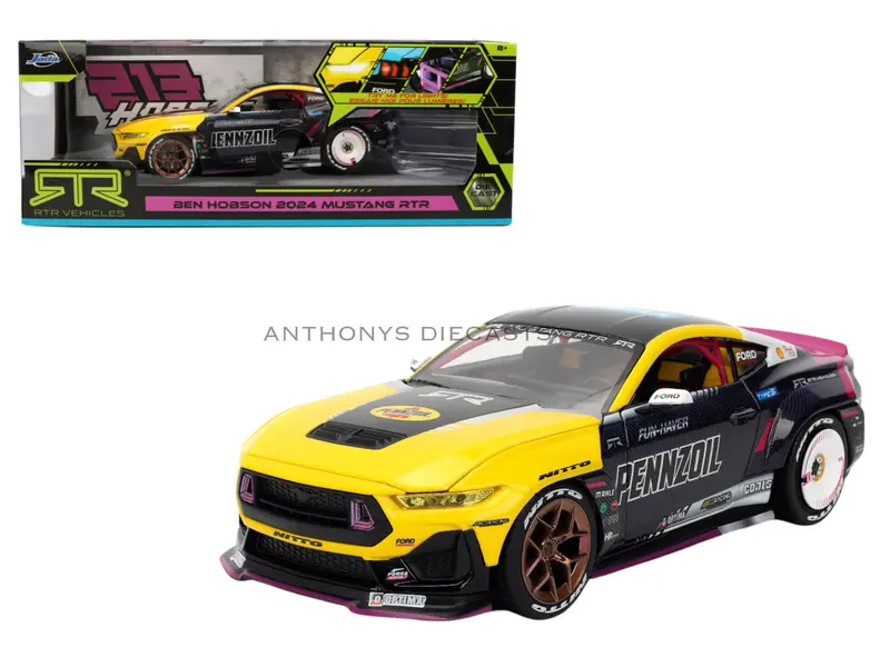 1:24 2024 Ben Hobson -- Ford Mustang Rtr Racing -- Jada: Big Time Muscle 1