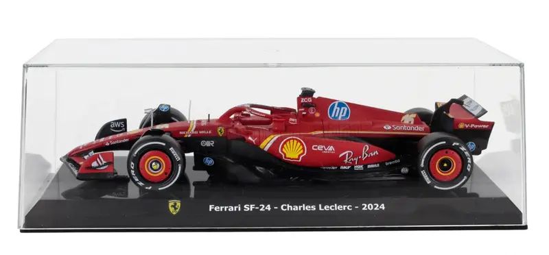 1:24 2024 Charles Leclerc -- #16 Ferrari Sf-24 -- Atlas/Edicola F1 1
