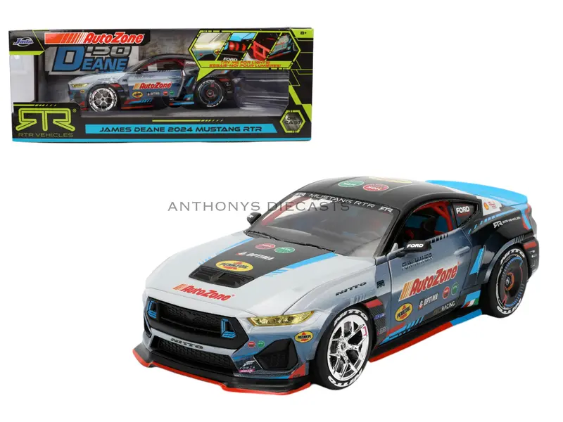 1:24 2024 James Deane -- Ford Mustang Rtr Racing -- Jada: Big Time Muscle 1