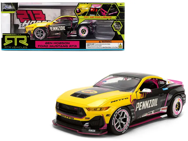 1:24 2025 Ben Hobson -- Ford Mustang Rtr Racing -- Jada: Big Time Muscle 1