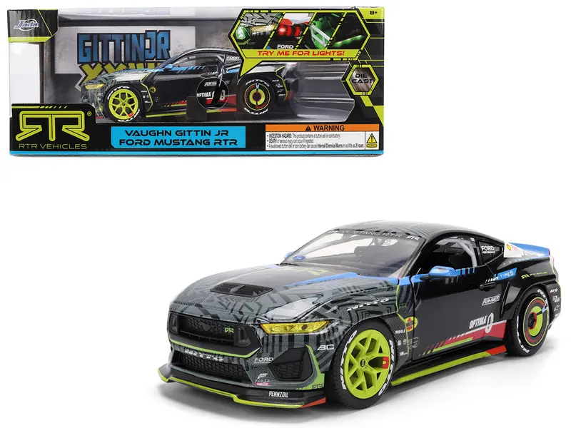 1:24 2025 Vaughn Gittin Jr -- Ford Mustang Rtr Racing -- Jada: Big Time Muscle 1