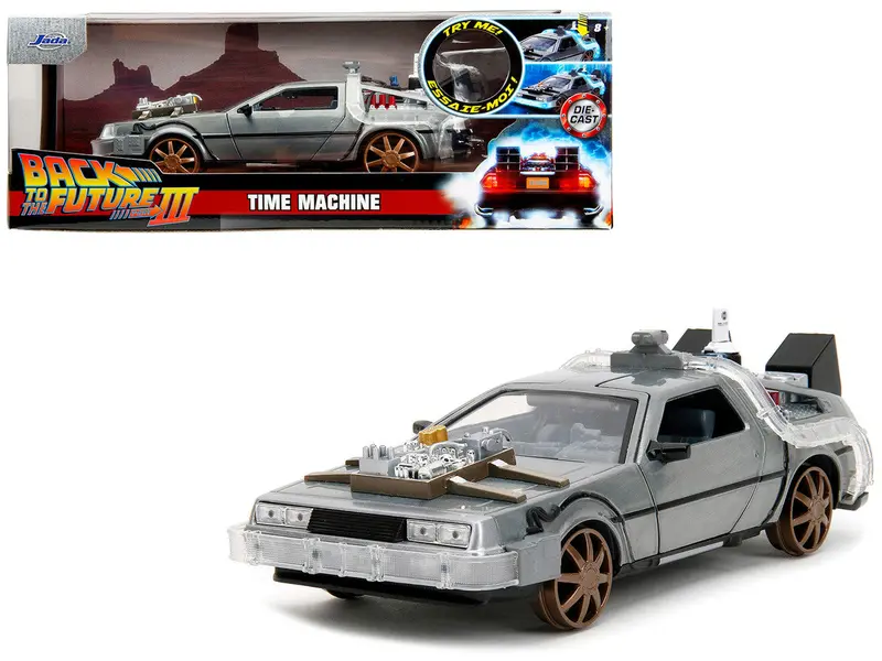 1:24 Back To The Future 3 (Railway) -- Delorean Time Machine -- Jada 1