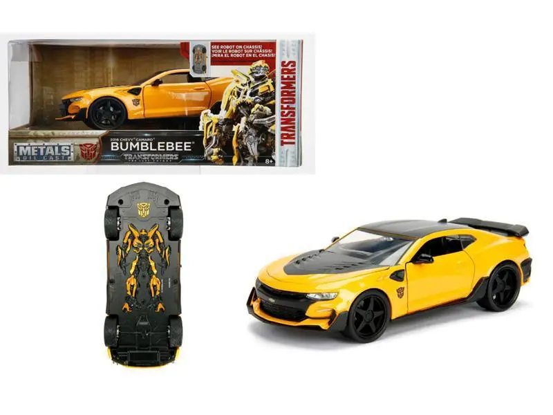 1:24 Bumblebee 2016 Chevrolet Camaro -- Transformers -- Hollywood Rides Jada 1