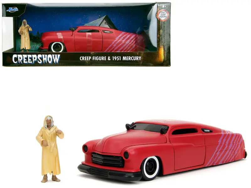 1:24 Creepshow W/ 1951 Mercury - Red -- Jada: Hollywood Rides 1
