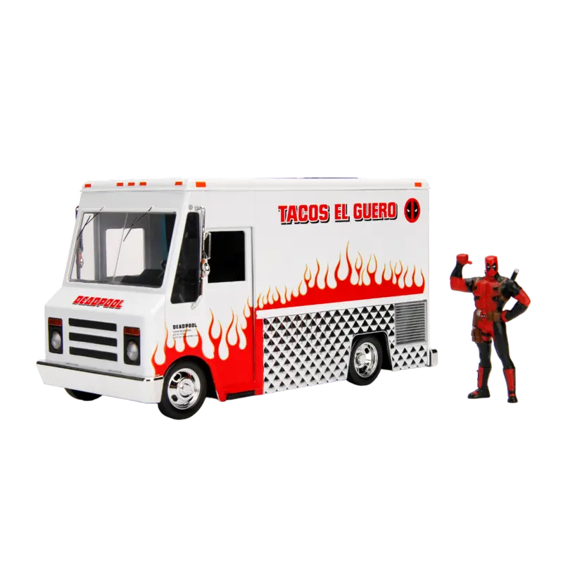 1:24 Deadpool W/Tacos El Guero White Food Truck -- Hollywood Jada 2