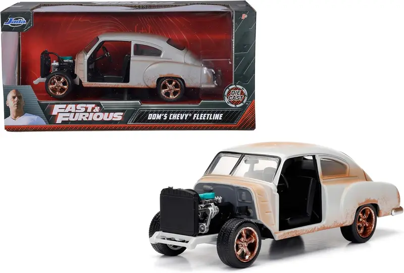 1:24 Dom's 1951 Chevrolet Fleetline -- Brown -- Fast & Furious Jada 1