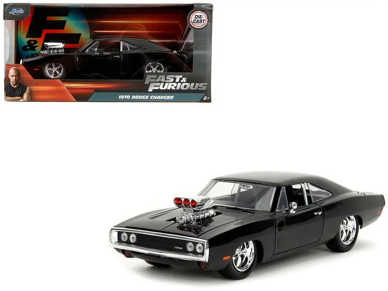 1:24 Dom's 1970 Dodge Charger - Street -- Fast & Furious Jada 1