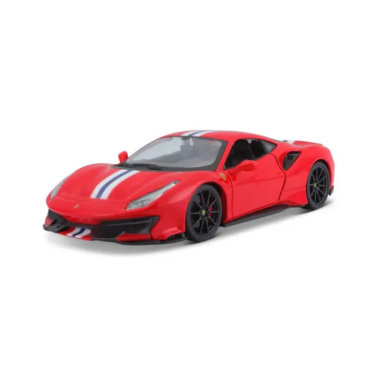1:24 Ferrari 488 Pista -- Red -- Bburago Race & Play 1