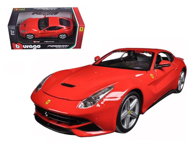 1:24 Ferrari F12 Berlinetta -- Red -- Bburago Race & Play 1