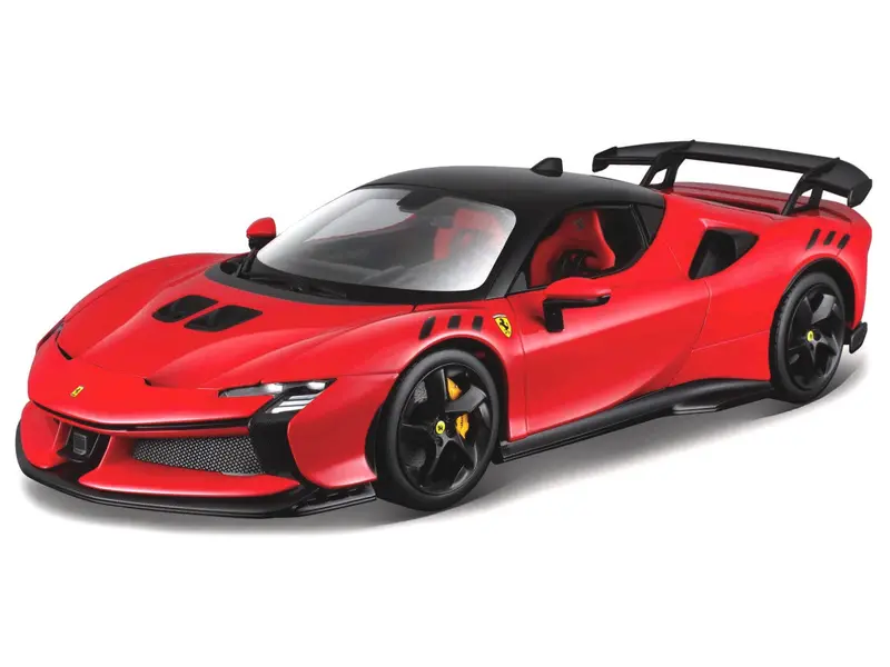 1:24 Ferrari Sf90 Xx Stradale -- Red -- Bburago Race & Play 1