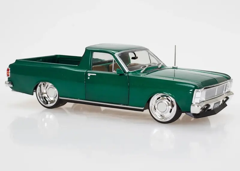 1:24 Ford Falcon Xw Custom Ute -- Green -- Dda Collectibles: Sfragismeno 1