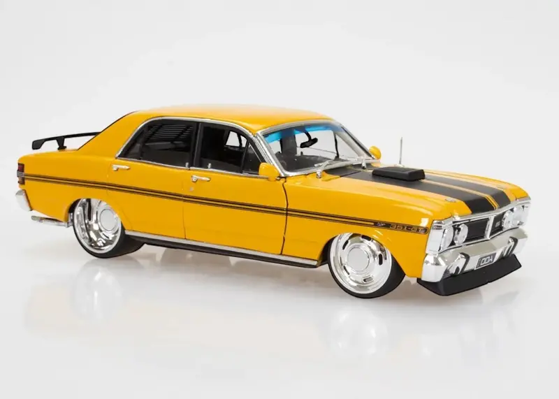 1:24 Ford Falcon Xy Gtho Custom -- Yellow -- Dda Collectibles: Sfragismeno 1
