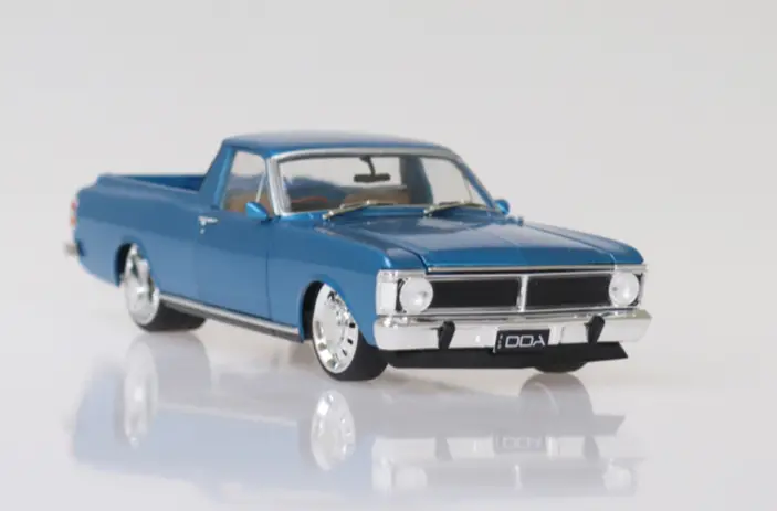1:24 Ford Xy Falcon Ute -- Custom Blue -- Dda Collectibles 1