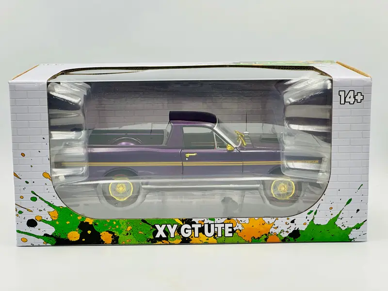 1:24 Ford Xy Gt Ute -- *Chase Version* Purple W/Gold Stripes -- Dda Collectibles 1