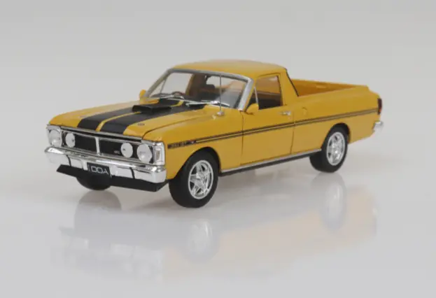 1:24 Ford Xy Gtho Falcon Ute -- Yellow Ochre -- Dda Collectibles 1