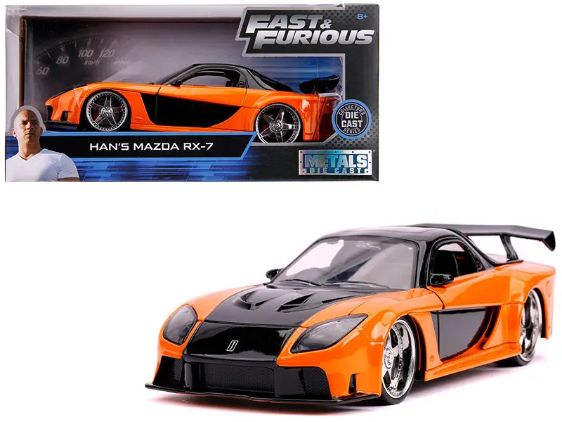 1:24 Han's Mazda Rx7 -- Fast & Furious -- Jada 1