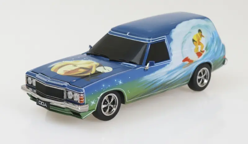 1:24 Holden Hj Panel Van -- Sea Witch -- Dda Collectibles: Spectra Rides 1
