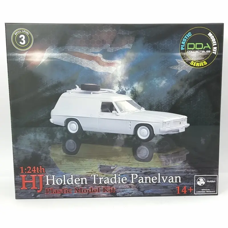 1:24 Holden Hj Sandman Panel Van 6 Cylinder "Tradie" -- Plastic Kit -- Dda 1