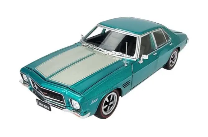 1:24 Holden Hq Gts Monaro "308 Gts" -- Turquoise Blue -- Dda Collectibles 1