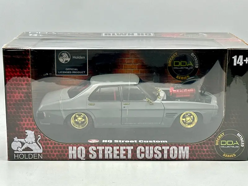 1:24 Holden Hq Gts Monaro Supercharged -- *Chase Version* Cool Grey -- Dda 1