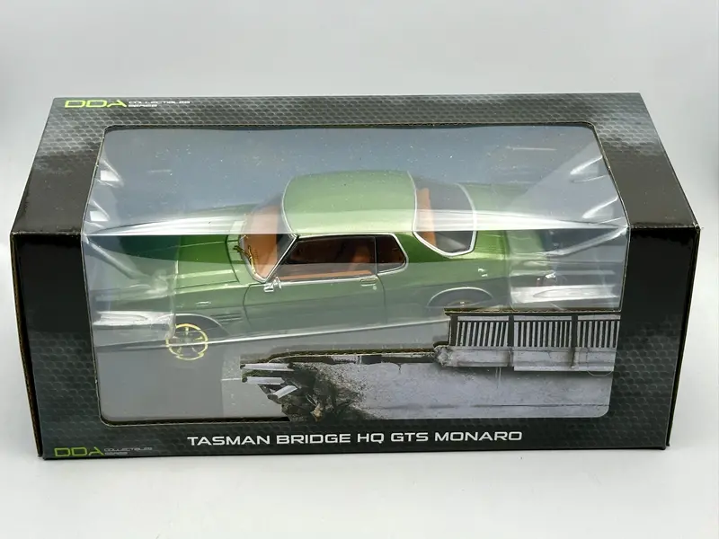 1:24 Holden Hq Monaro -- *Chase Version* Green (Tasman Bridge Car) -- Dda 1