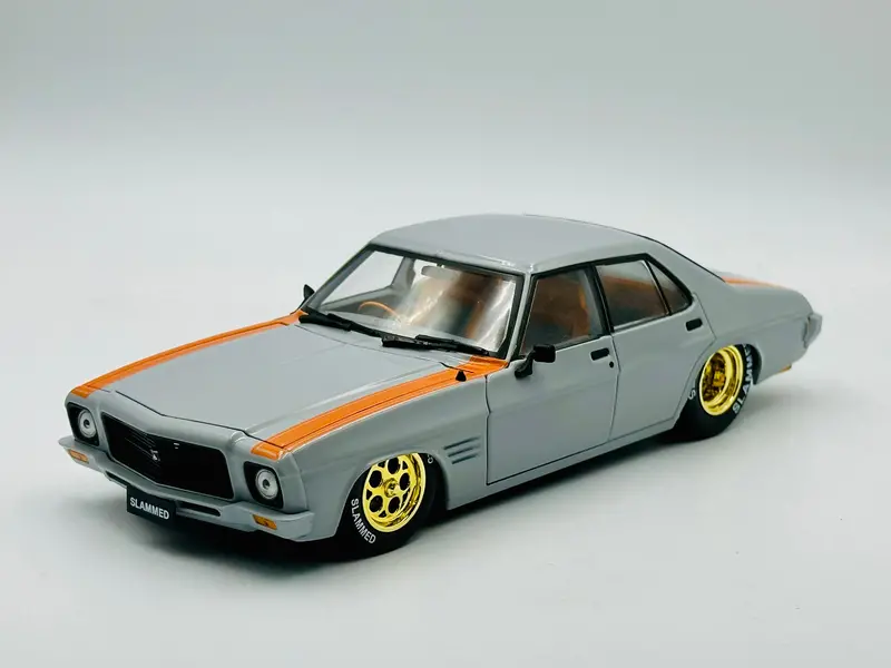 1:24 Holden Hq Monaro -- *Chase Version* -- Grey W/Orange Stripes -- Dda 1