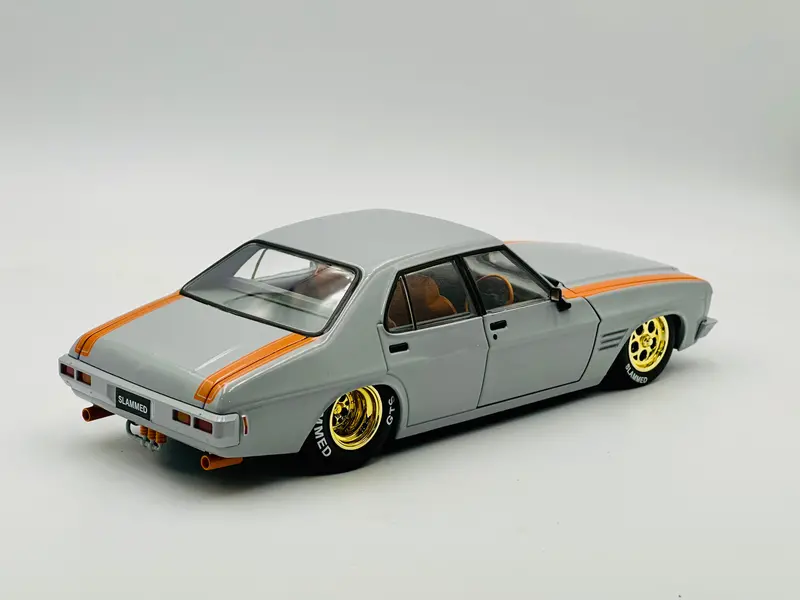 1:24 Holden Hq Monaro -- *Chase Version* -- Grey W/Orange Stripes -- Dda 2
