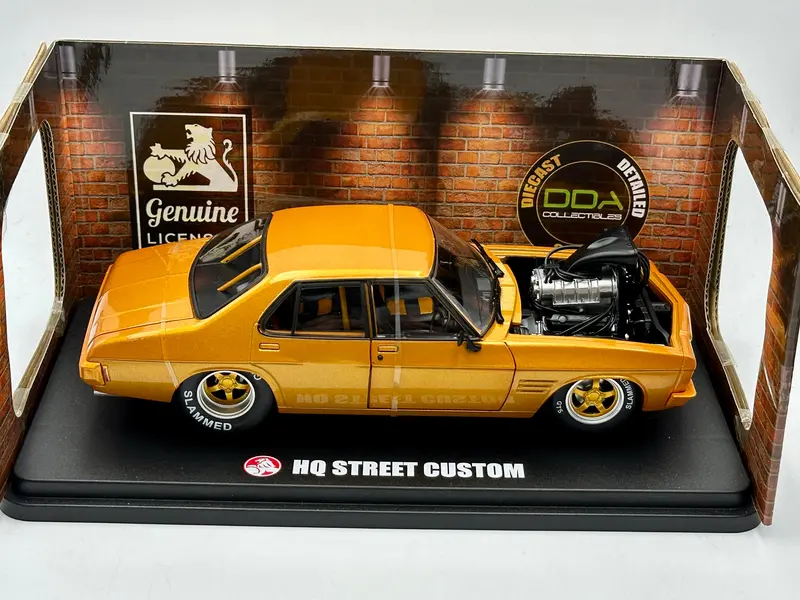 1:24 Holden Hq Monaro Custom -- *Chase Version* Gold (Orange) -- Dda 1