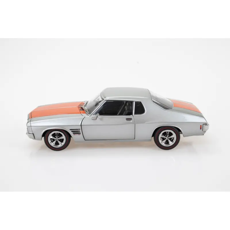 1:24 Holden Hq Monaro Gts -- Silver W/Orange Stripes -- Dda Collectibles 2