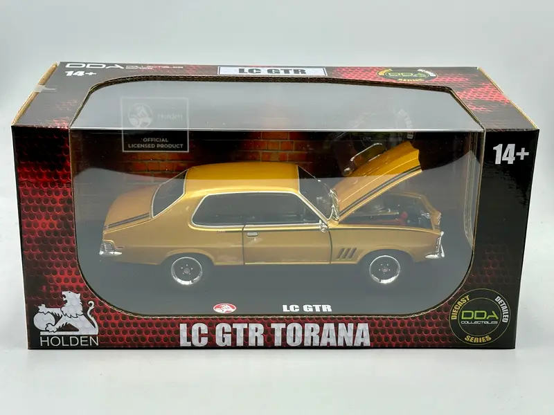 1:24 Holden Lc Torana Gtr -- Hermes Yellow (Gold) -- Dda Collectibles 2