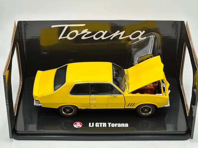 1:24 Holden Lj Torana Gtr -- *Chase Version* Yellow -- Dda Collectibles 2