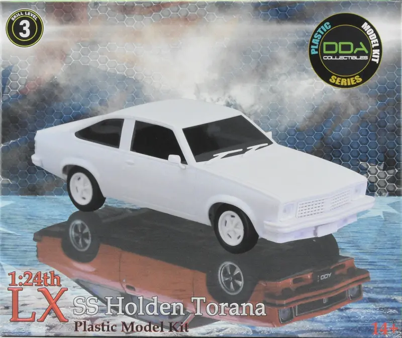 1:24 Holden Lx Ss Torana 6 Cylinder -- Plastic Kit -- Dda Collectibles 1