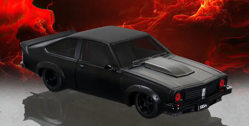 1:24 Holden Lx Torana A9x Turbocharged - Inferno Series Black - Dda Collectibles 1