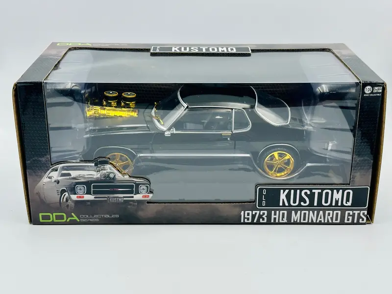1:24 Holden Monaro Hq Gts - Black "Kustomq" - Gold Chase Version - Dda 1