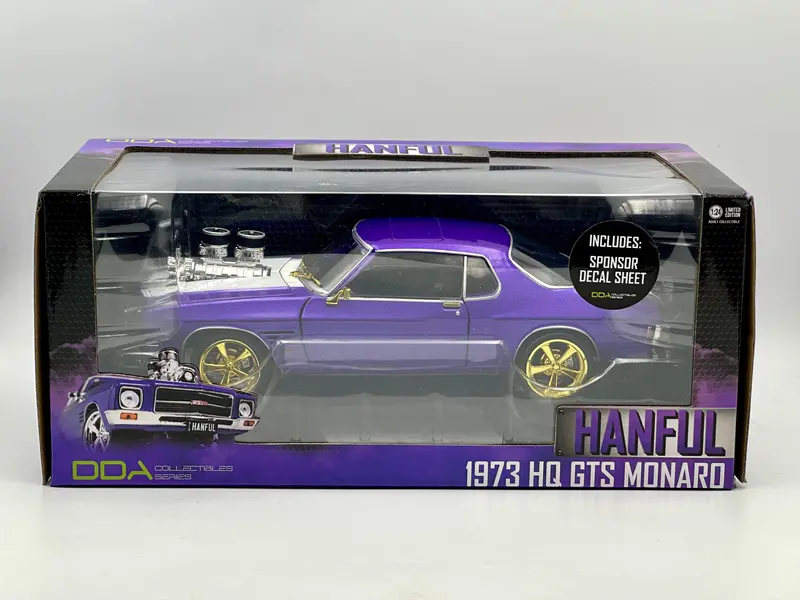 1:24 Holden Monaro Hq Gts - Hanful Purple - Gold Chase Version - Dda 1