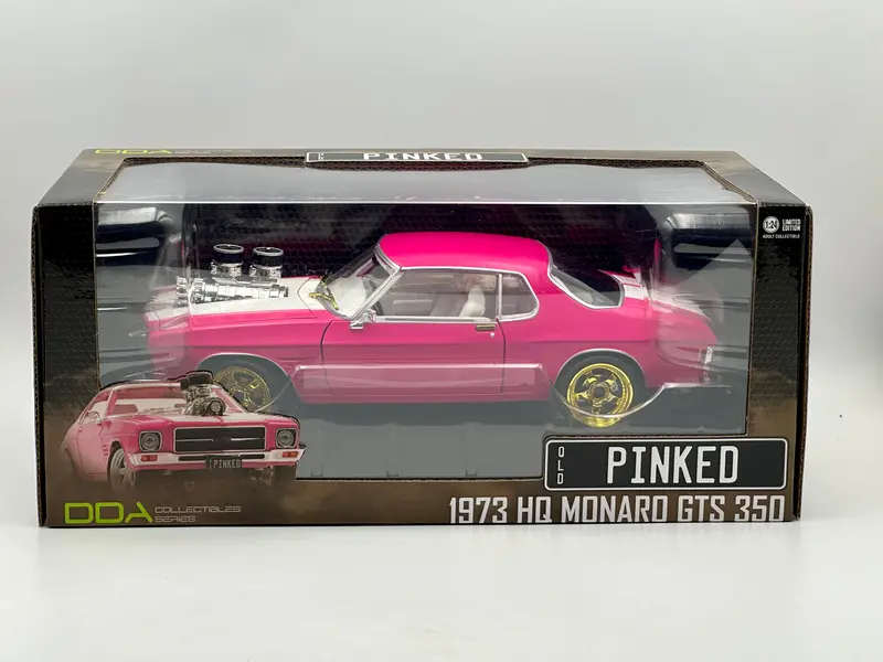 1:24 Holden Monaro Hq Gts - Pink Supercharged - Gold Chase Version - Dda 1