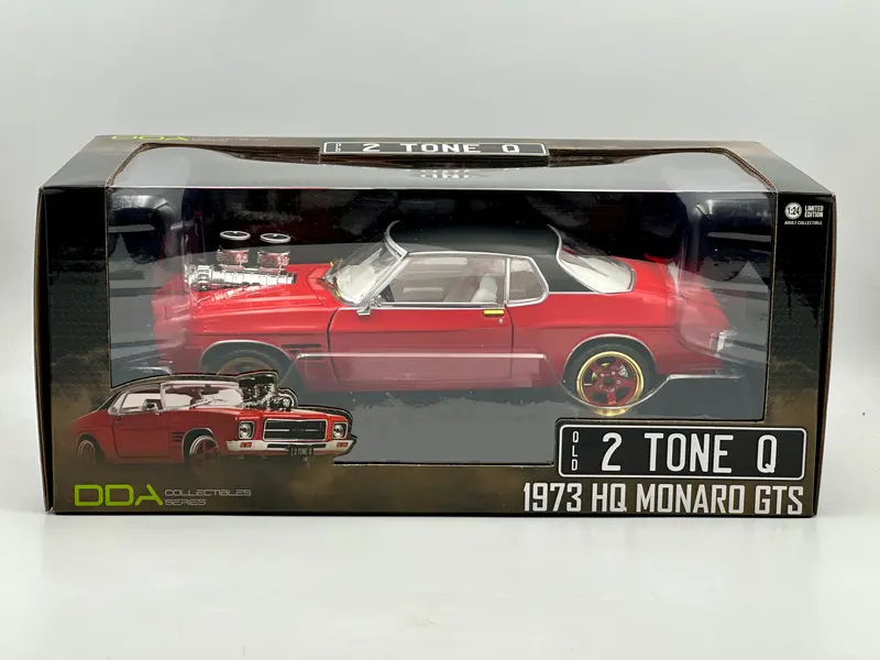 1:24 Holden Monaro Hq Gts -- Red/Black -- Gold Chase Version -- Dda 1