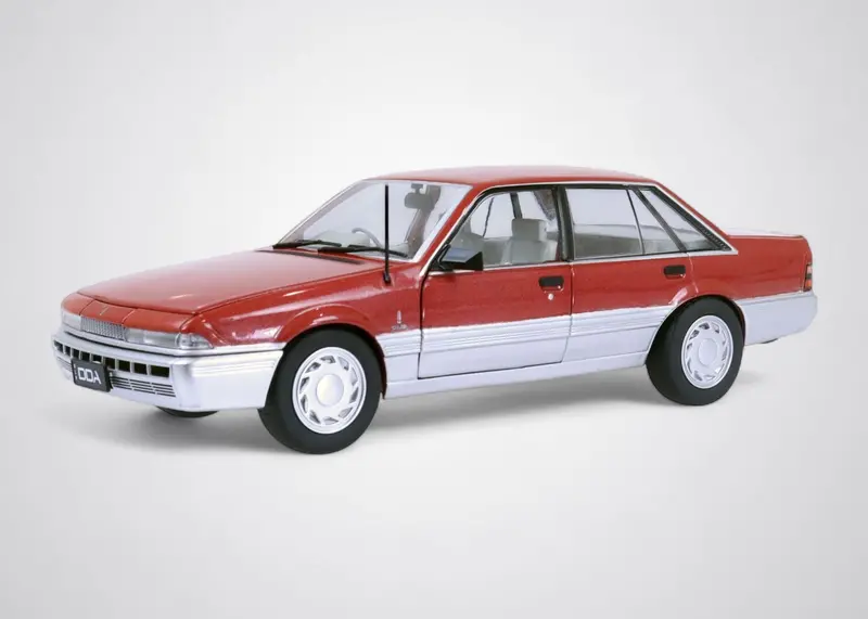 1:24 Holden Vl Calais -- Red / Silver -- Dda Collectibles 1