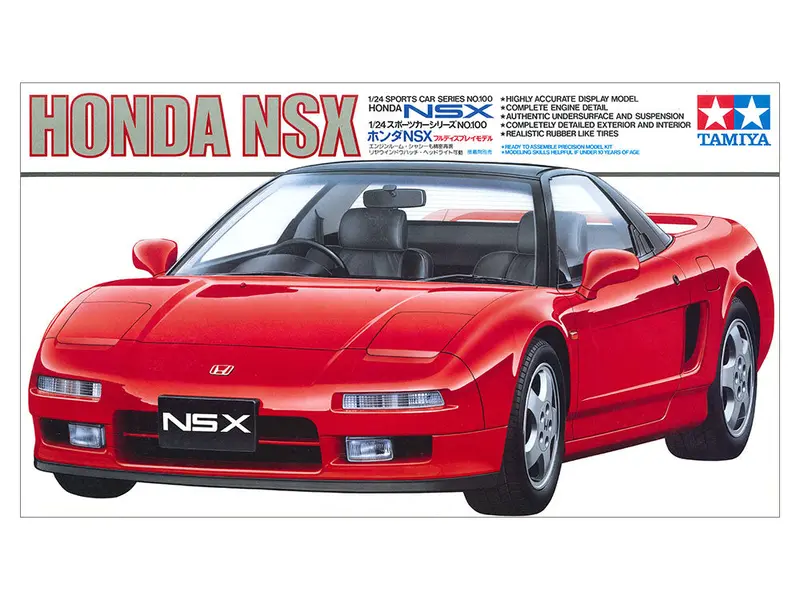 1:24 Honda Nsx -- Plastic Kit -- Tamiya 24100 1