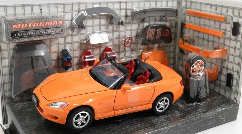 1:24 Honda S2000 -- Orange -- Motormax Tuning Garage 1