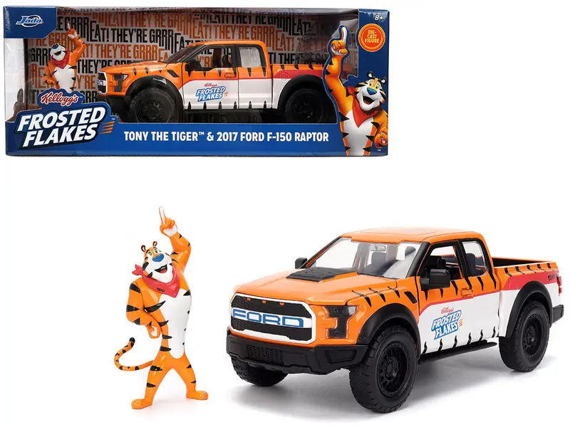 1:24 Kellogg's Tony The Tiger W/Ford F150 Raptor -- Jada 1