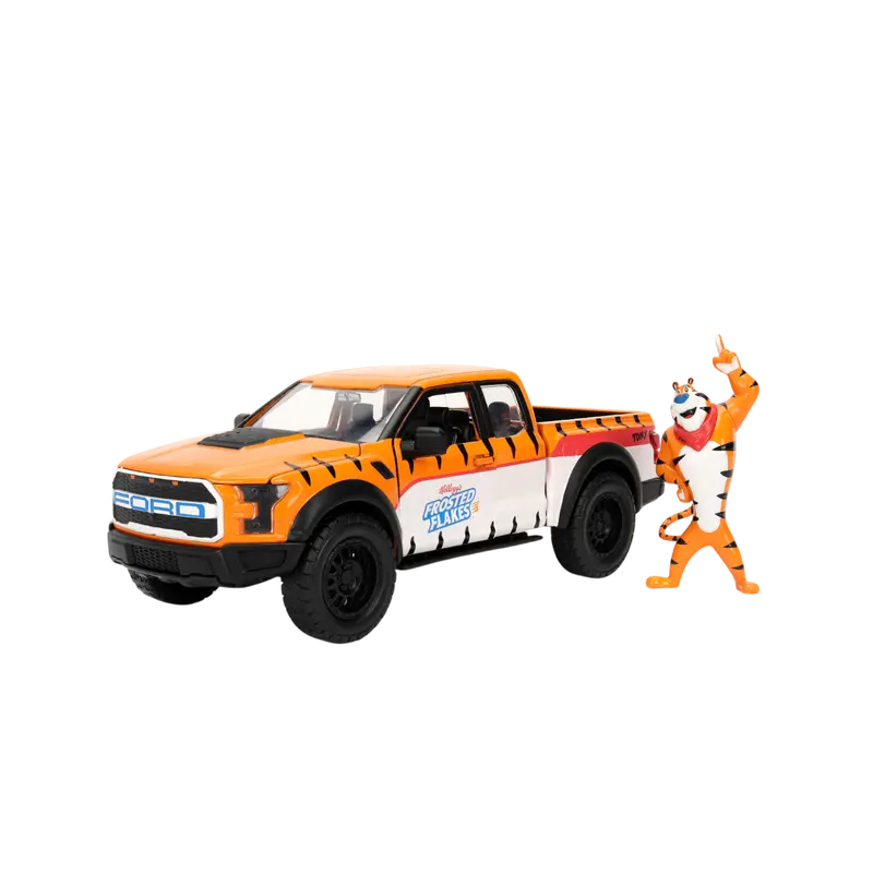 1:24 Kellogg's Tony The Tiger W/Ford F150 Raptor -- Jada 2