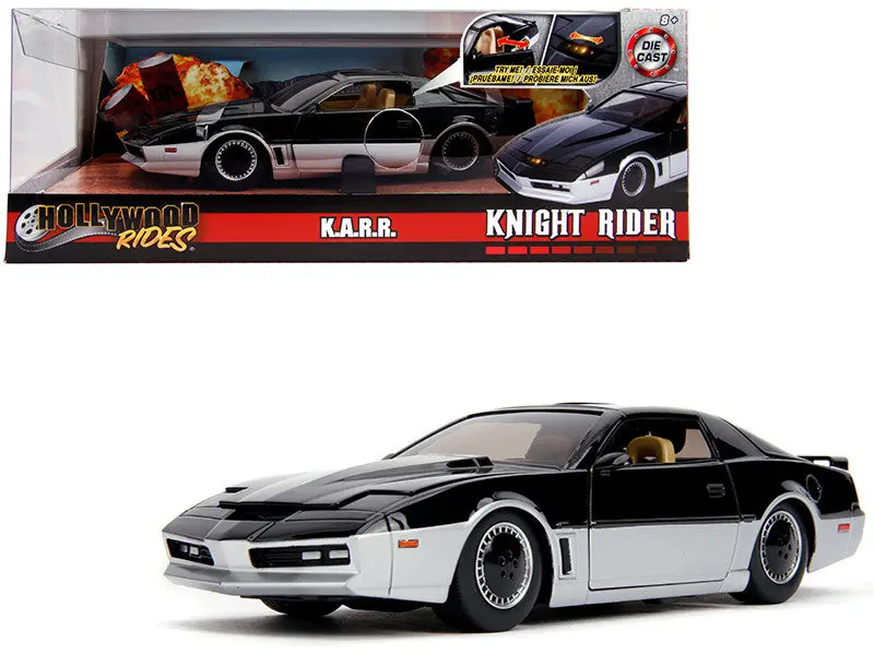 1:24 Knight Rider Karr W/Working Lights -- Hollywood Rides Jada 1