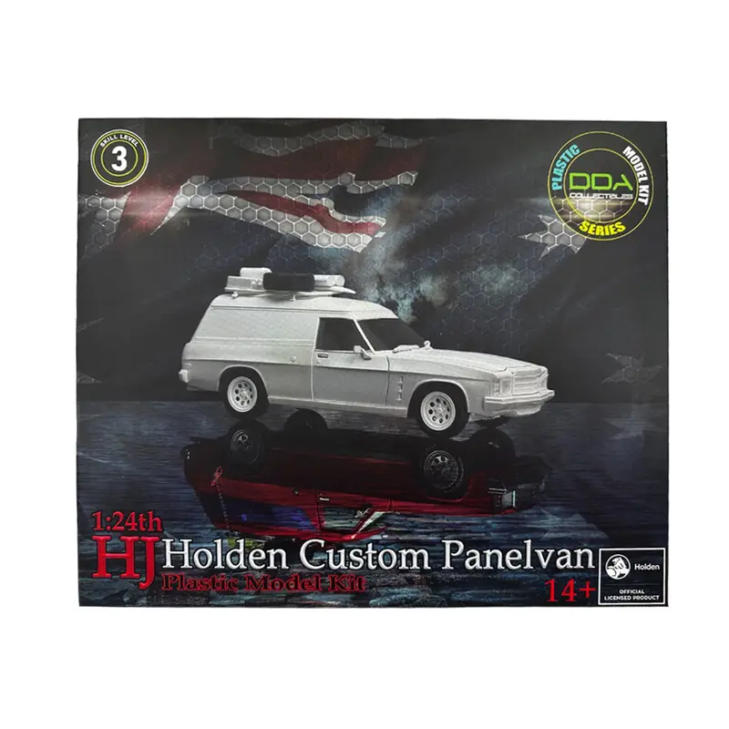 1:24 Mad Max -- Holden Hj Sandman Panel Van -- Plastic Kit -- Dda Collectibles 1