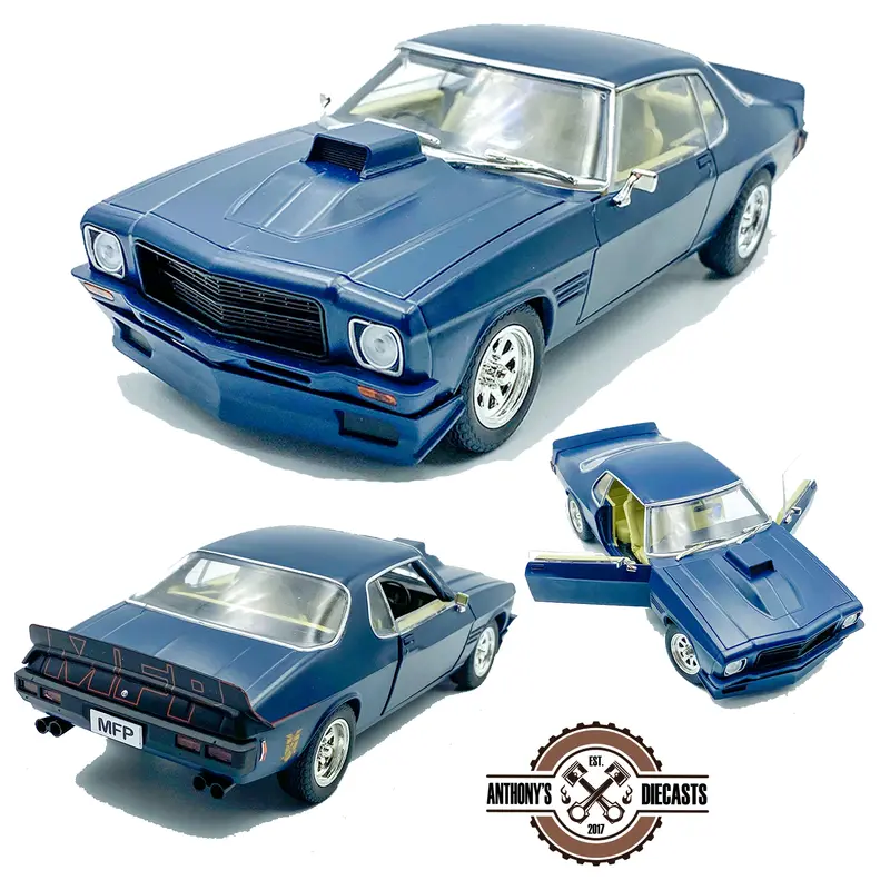 1:24 Mfp Mad Max Hq -- Holden Monaro Hq Pursuit Nightrider -- Dda/Greenlight 1