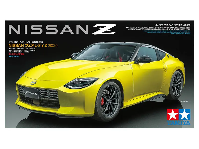 1:24 Nissan Fairlady 400Z -- Plastic Kit -- Tamiya 24363 1