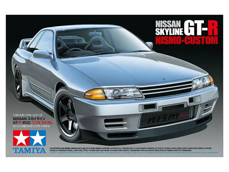 1:24 Nissan R32 Skyline Gt-R Nismo-Custom -- Plastic Kit -- Tamiya 24341 1